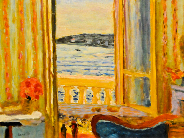 Pierre Bonnard : " La fentre ouverte" - 1919 - Huile sur toile -  Virginia Museum of Fine Arts - Richmond -  ADAGP