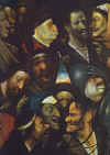 Jerome Bosch : " Le Portement de Croix " (detail)  - (c) Musee des Beaux Arts - Gand