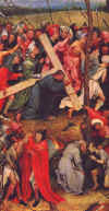 Jerome Bosch :  " Le Portement de Croix" -(c)   Kunsthistorisches Museum  - Vienne