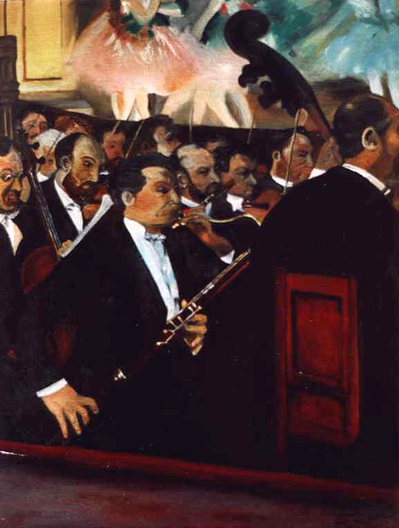 M. Brett " L'orchestre de l'Opra "   M.B.