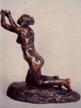 Camille Claudel : "Le Dieu  envole" - Bronze 1894 - (c) Coll. part.