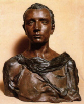 Camille Claudel  : "Paul en jeune romain" - Bronze 1884 - (c) Coll. part.