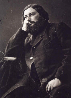 Gustave Courbet en 1856 - Photo de Flix Nadar  