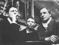 Guy Debord, Michelle Bernstein, Asger Jorn - Photo © Coll. Part. 
