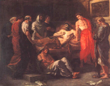 E. Delacroix : " La Mort de Marc Aurele " 1844 - (c)  Musee des Beaux Arts - Lyon