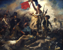 E. Delacroix :  "La Liberte guidant le Peuple " 1830 - (c) Musee du Louvre - Paris 