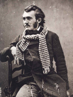 Gustace Dor en 1854 - Photo de Flix Nadar  