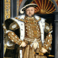 Hans Holbein Le Jeune : " Henri VIII " (dtail)
