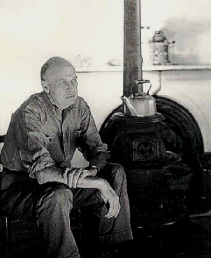 Edward Hopper  - 1950 - Photo de George Platt Lynes (1907-1955)  
