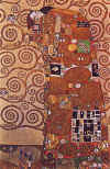 Gustav Klimt : " L'Accomplissement "  - 1905 -1909 - (c) Osterreichisches Museum fr angewandte Kunst - Vienne  