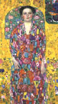 Gustav Klimt  :"Portrait de Eugenia Primavesi " - 1913  - (c)  Coll. Part.