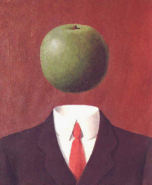 Ren Magritte :" L'ide " 1966 - Huile sur toile 41 x 33 cm  Coll. part.  ADAGP