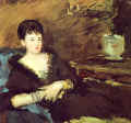 Edouard Manet " Isabelle Lemonnier assise "  1878  Coll. Part.
