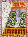 Henri Matisse : " Fentre  Tahiti " - 1935  