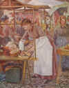 C.Pissarro " La Charcutire au march  " 1883  Tate Gallery Londres