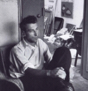 Nicolas de Stal dans son atelier  1954 - (c) Coll. Part.