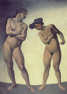 Felix Vallotton : " La haine " - Huile sur toile 206 x 146 cm - (c) Musee d'Art et d'Histoire " - Geneve