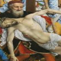 Rogier Van der Weyden : " La descente de la Croix " (dtail) -  220 cm x 262 cm -   Museo Nacional del Prado - Madrid
