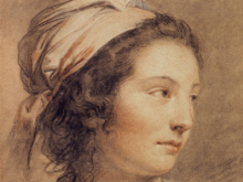 Franois-Andr Vincent : " Portrait de Marie Gabrielle Capet " -1786 - Huile sur Toile -  Petit Palais -  Paris