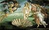 Sandro Botticelli :  " La Naissance de Vnus" 1485 - (c) Galleria degli Uffizi - Florence