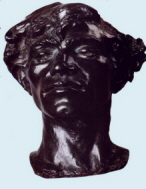 Camille Claudel  :  "Tete de Brigand " -  Bronze 1885 - c) Musee des Beaux Arts Cherbourg