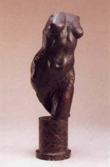 Camille Claudel  : " Torse de Femme "-  Bronze 1884 - (c) Coll. part.