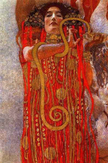 Gustav Klimt :  "Hygieia " - 1900-1907 -  (c)  Historisches Museum der Stadt - Vienne