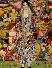 Gustav Klimt  : " Portrait de Frederike Maria Beer " - 1916  - Coll. Part.
