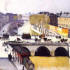 Albert Marquet : " le Pont St Michel " - Paris 1910 -1911 - Huile sur toile 65x 81cm -  Muse de Grenoble