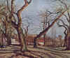C.Pissarro" Bois de Chataigniers  Louveciennes" 1872   Coll. Part.